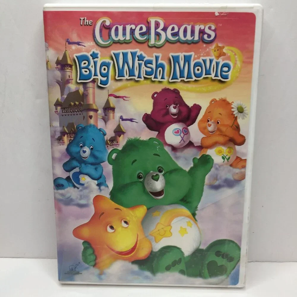 Vtg Set 2 DVD Care Bears Big Wish Movie Cheer There Everywhere 8 Episodes Lesson - Picture 2 of 10